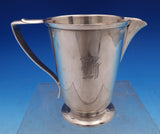 International Sterling Silver Tea Set 6pc with Teak Handles Modernism (#0482)