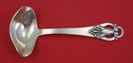 Danish Sterling by Various Makers Sterling Silver Gravy Ladle handmade 7"
