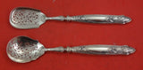 French Sterling by Various Makers Sterling Silver Dessert Set 2-pc 6 3/4"