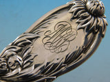 Chrysanthemum by Tiffany and Co Sterling Silver Fish Server Plain Blade 12 1/4"