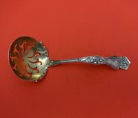 Cherry Blossom by Blackinton Sterling Silver Sugar Sifter Gold Washed 4 1/2"