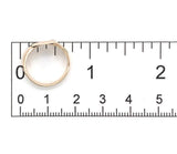 10k Yellow Gold Signet Ring with Initials "TAB" Size 3.75 Jewelry (#J7399)