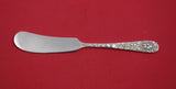 Rose by Stieff Sterling Silver Butter Spreader FH Paddle with Rounded Tip 6"