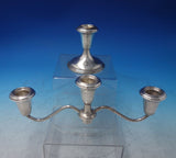 Pointed Antique by Reed and Barton Sterling Silver Candelabra Pair (#5975)