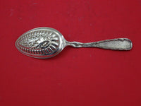 Strawberry  by Various Makers Sterling Silver Berry Spoon by Duhme fancy 9 1/4"