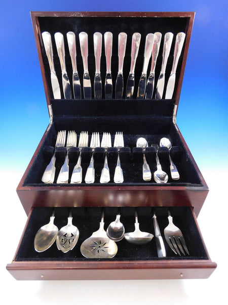 Eighteen Ten 1810 by International Sterling Silver Flatware Service 55 pc Heavy