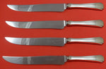 Debutante by Richard Dimes Sterling Silver Steak Knife Set Texas Sized Custom