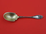 Narcissus By Lunt Sterling Silver Sugar Spoon gold wash 5 3/4"