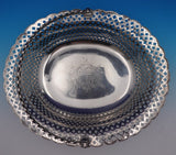 Elizabeth Godfrey English Georgian Sterling Silver Basket w/Swing Handle (#8974)
