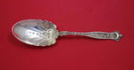 Dresden by Whiting Sterling Silver Salad Serving Spoon Embossed Fancy 9"