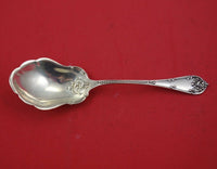 Rustic by Towle Sterling Silver Preserve Spoon  7 1/4" Heirloom