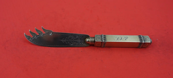 Pattern Unknown by Gorham Sterling Silver Cheese Knife w/ pick HH AS orig 6 3/4"