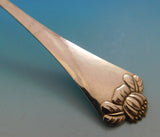 Waterlily Aakande by Hans Hansen Danish Silver Flatware Set Service 48 Pcs