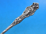 Irian by Wallace Sterling Silver Lettuce Fork w/ Light Gold Wash 8 1/2" Serving