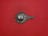 Cherub by Various Makers Sterling Silver Tea Strainer 5 1/2"