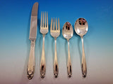 Prelude by International Sterling Silver Flatware Set 8 Service 40 pieces Dinner