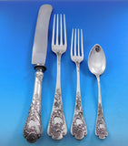 Model #150 by Bruckmann Sohn 800 Silver Flatware Set Service 175 pcs in Orig box