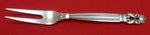 Acorn by Georg Jensen Sterling Silver Strawberry Fork 2-Tine w/GI/GJ Mark 4 5/8"