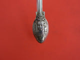 Bacchanalian English Sterling Silver Ice Tong 1826 by CE=Charles Eley 6 3/4"