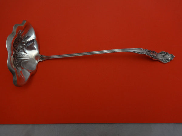 Moselle by International Plate Silverplate Punch Ladle Fancy Bowl 13 1/2"