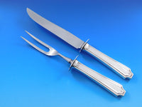 King Albert by Whiting Sterling Silver Flatware Set for 12 Service 59 pieces