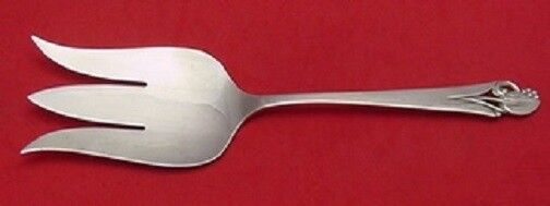 Woodlily By Frank Smith Sterling Silver Vegetable Serving Fork 9"