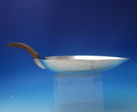 Mexican Sterling Silver Entree Serving Dish Leaf Shape (#5010)