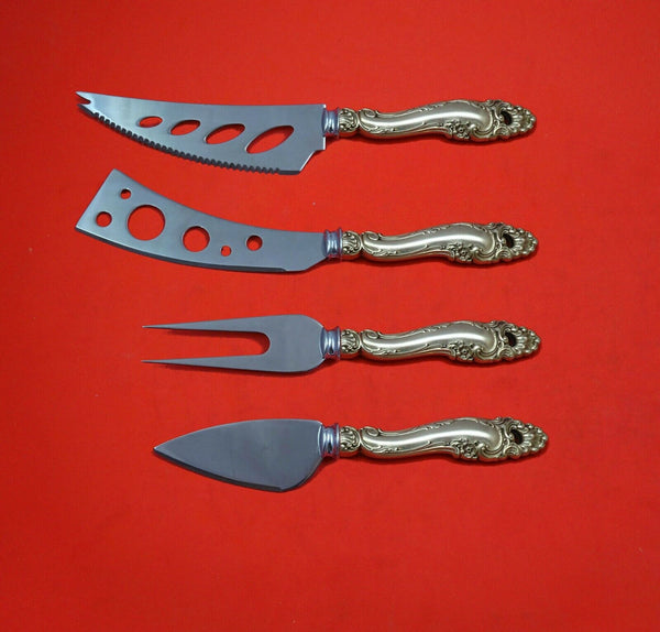 Decor by Gorham Sterling Silver Deluxe Charcuterie Set 4-Piece Custom Made