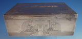 Asprey Sterling Silver Humidor Box Finely Engraved (#1569) Exceptional!