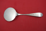 Coin Silver by Various Makers Buckwheat Server Bright Cut Engine Turned  8 1/4"