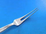 Lap Over Acid Etched by Tiffany Sterling Silver Fruit Fork Sensitive Plant 6"