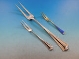Town Hall by David Andersen 830 Silver Flatware Set Dinner Service 65 Pieces