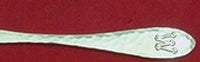 Van Dyke by International Sterling Silver Butter Spreader FH w/Engraved Monogram