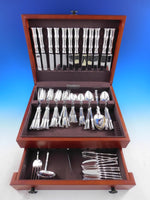 Bamboo by Tiffany Sterling Silver Flatware Set for 12 Service 75 pcs Dinner