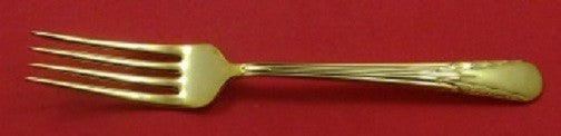 Orchid Vermeil By International Sterling Silver Regular Fork 7 1/4" Gold