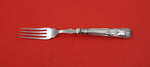 Kings English Sterling by Unknown Sterling Fish Fork HH plated tines  7 1/4"