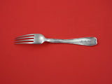 Lap Over Edge Acid Etched By Tiffany Sterling Regular Fork w/ dandelion  7"