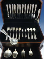Milburn Rose by Westmorland Sterling Silver Flatware Set 12 Service 68 Pieces