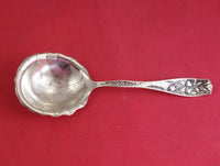 Pomona by Towle Sterling Silver Preserve Spoon brite-cut w/ pears 7 1/4"