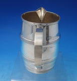 Old Newbury Crafters Sterling Silver Milk Pitcher Barrel Shaped #504 (#6098)