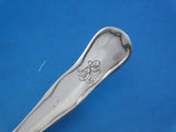 Lap Over Edge Acid Etched by Tiffany Sterling Ice Cream Spoon Ruffled GW Bird