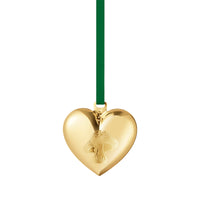 2023 Georg Jensen Christmas Holiday Ornament Gold 18Kt Heart with Mushroom - NOS