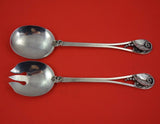 Ornamental #113 by Georg Jensen Sterling Silver Salad Serving Set 2pc 10 3/8"