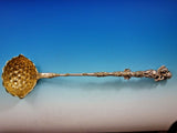 Tiffany and Co. Sterling Silver Punch Ladle with 3D Mermaid and Dolphin GW 15"