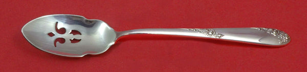 Sweetheart Rose by Lunt Sterling Silver Olive Spoon Pierced 5 3/4" Custom Made