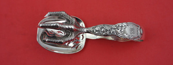 Chrysanthemum by Tiffany and Co Sterling Silver Ice Tong 5 3/4"