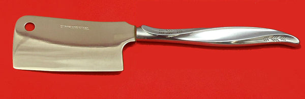 Pine Spray by International Sterling Silver Cheese Cleaver HHWS  Custom 6 1/2"
