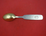 Christmas Spoon by A. Michelsen Danish Sterling Silver Teaspoon 1950 Vermeil