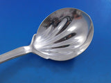 Lap Over Edge Acid Etched by Tiffany Sterling Silver Berry Spoon Raspberry 9"