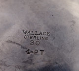 Grand Colonial by Wallace Sterling Silver Water Pitcher #20 4 PINT 10" (#8413)
